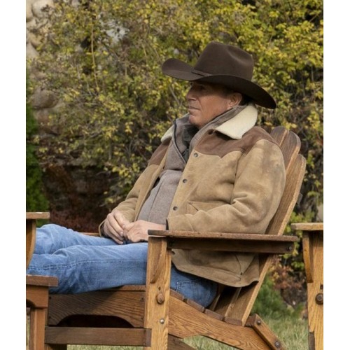 Yellowstone Season 3 John Dutton Leather Jacket